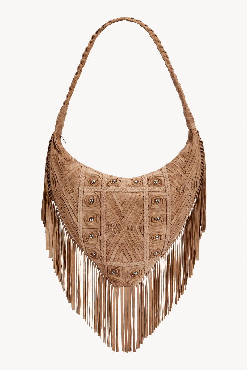 Aztec Maze Bag Taupe