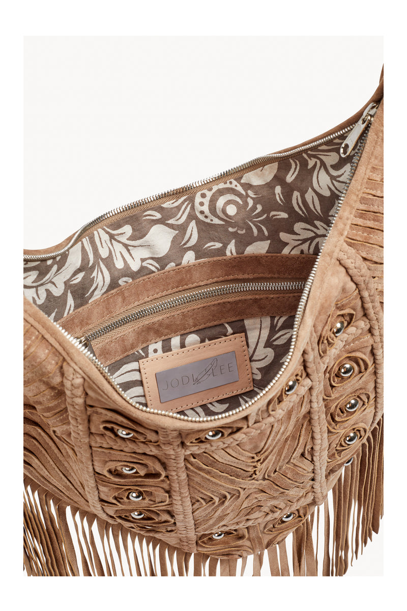 Aztec Maze Bag Taupe