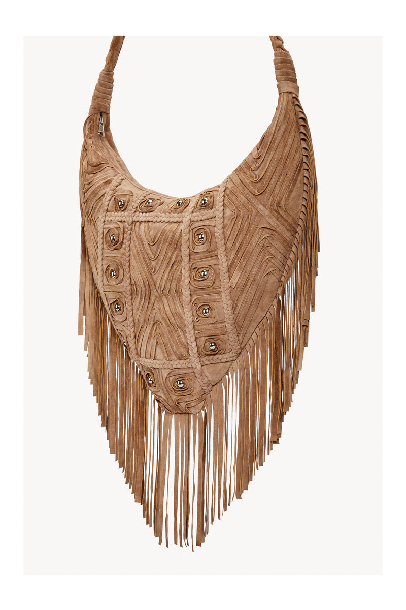 Aztec Maze Bag Taupe