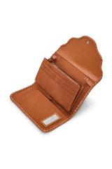 Aloha Frangipani Wallet Antique Tan