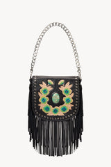 Charm Fringe Bag Black - Jodi Lee