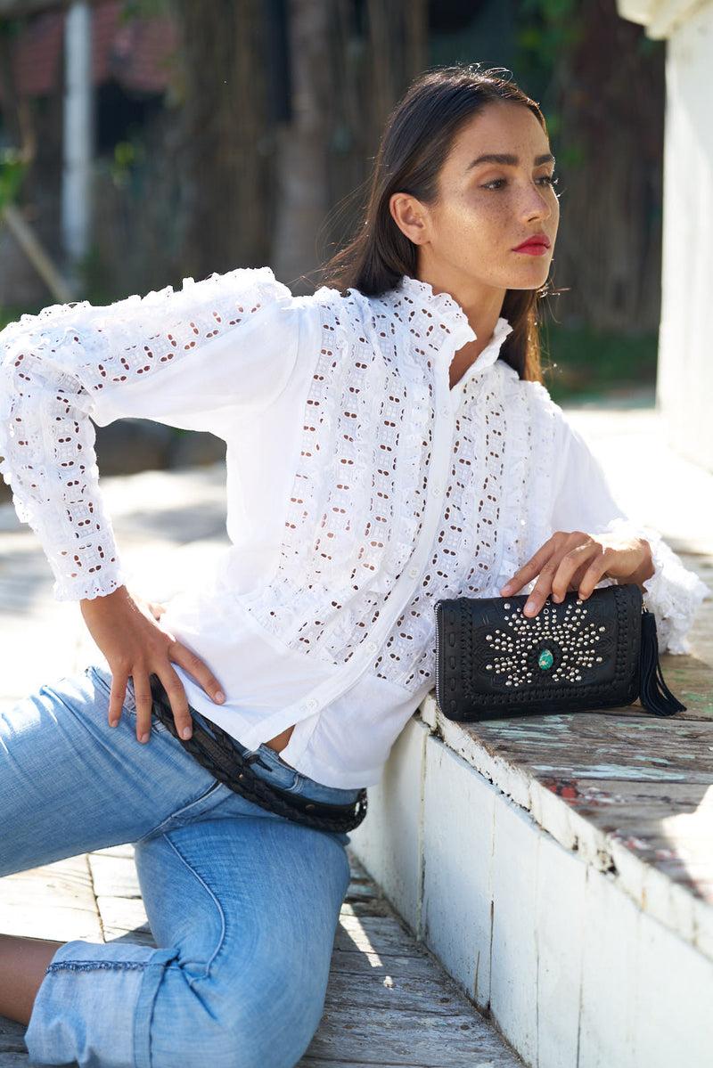Monterey Peacock Wallet Black