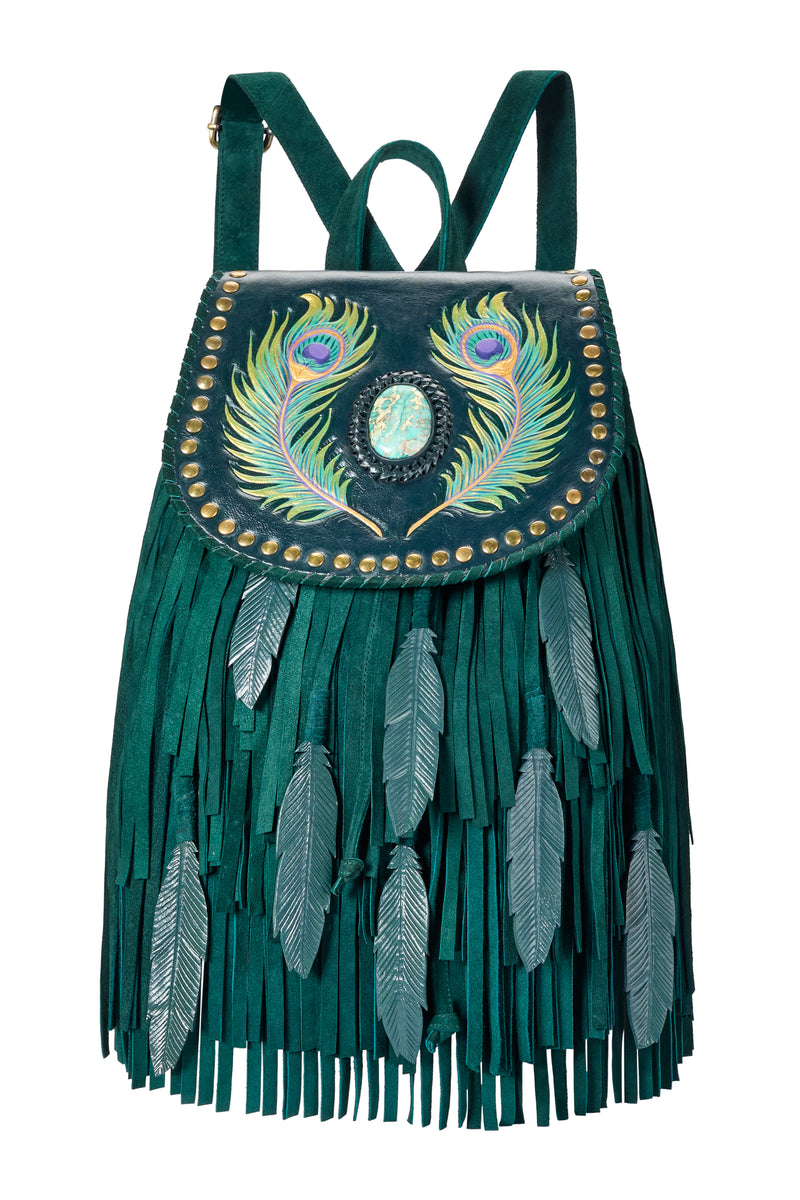 Garden Of Eden Backpack Jade Green - Jodi Lee