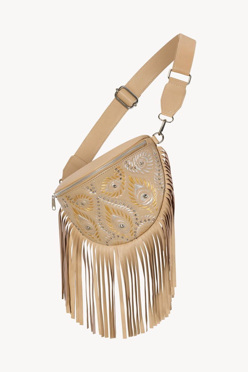 Grace Stud Belt Bag Ivory - Jodi Lee