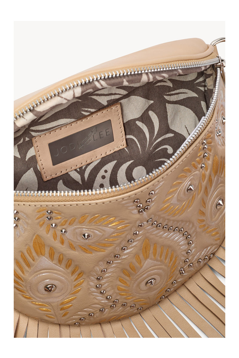 Grace Stud Belt Bag Ivory - Jodi Lee