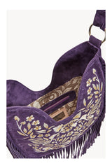 Heavenly Embroidery Bag Deep Purple (SAMPLE SALE)