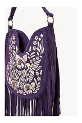 Heavenly Embroidery Bag Deep Purple (SAMPLE SALE)