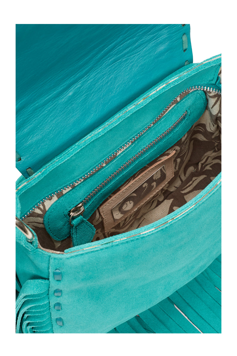 Mini Deus Peacock Bag Seafoam