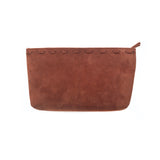 Monterey Embroidery Purse Tobacco (SAMPLE SALE) - Jodi Lee