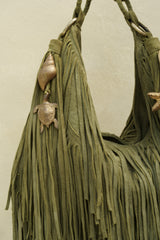 Oahu Fringe Bag Pistachio