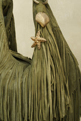 Oahu Fringe Bag Pistachio