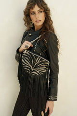 Ziggy Belt Bag Black/Silver
