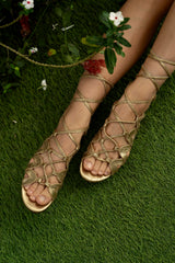 Grace Sandals Gold - Jodi Lee