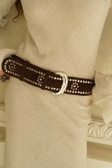 Wild At Heart Belt Dark Choc