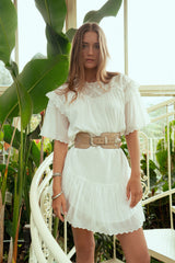 Grace Stud Belt Ivory - Jodi Lee