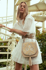 Grace Stud Bag Ivory - Jodi Lee