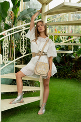 Grace Stud Bag Ivory - Jodi Lee
