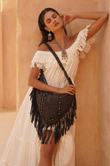 Aztec Maze Bag Black