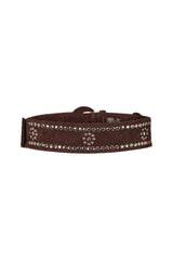 Wild At Heart Belt Dark Choc