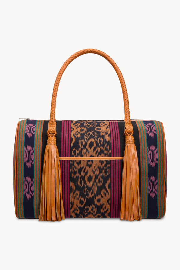 Zanzibar Weave Bag Rainbow/Tan - Jodi Lee