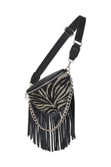 Ziggy Belt Bag Black/Silver