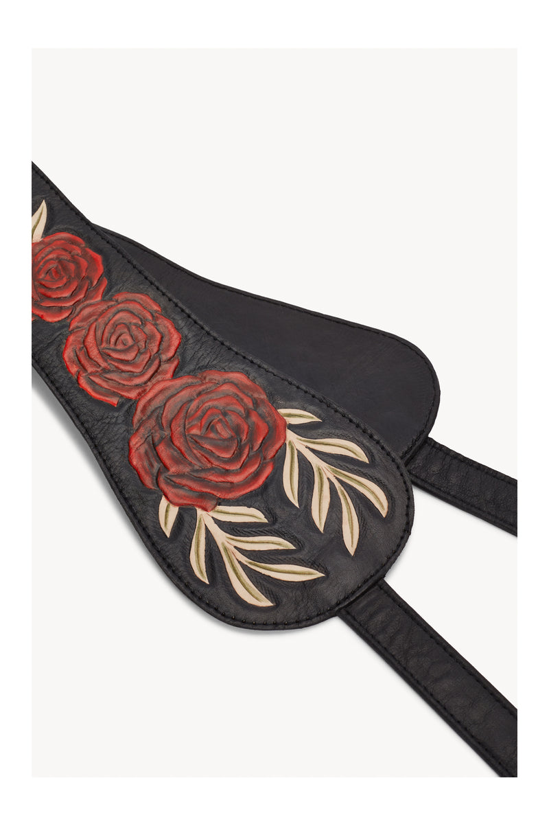 Charm Rose Belt Black - Jodi Lee