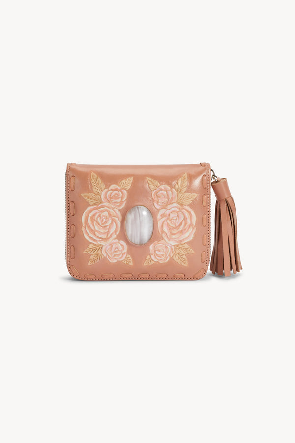 Mini Rose Wallet Pink Nude - Jodi Lee