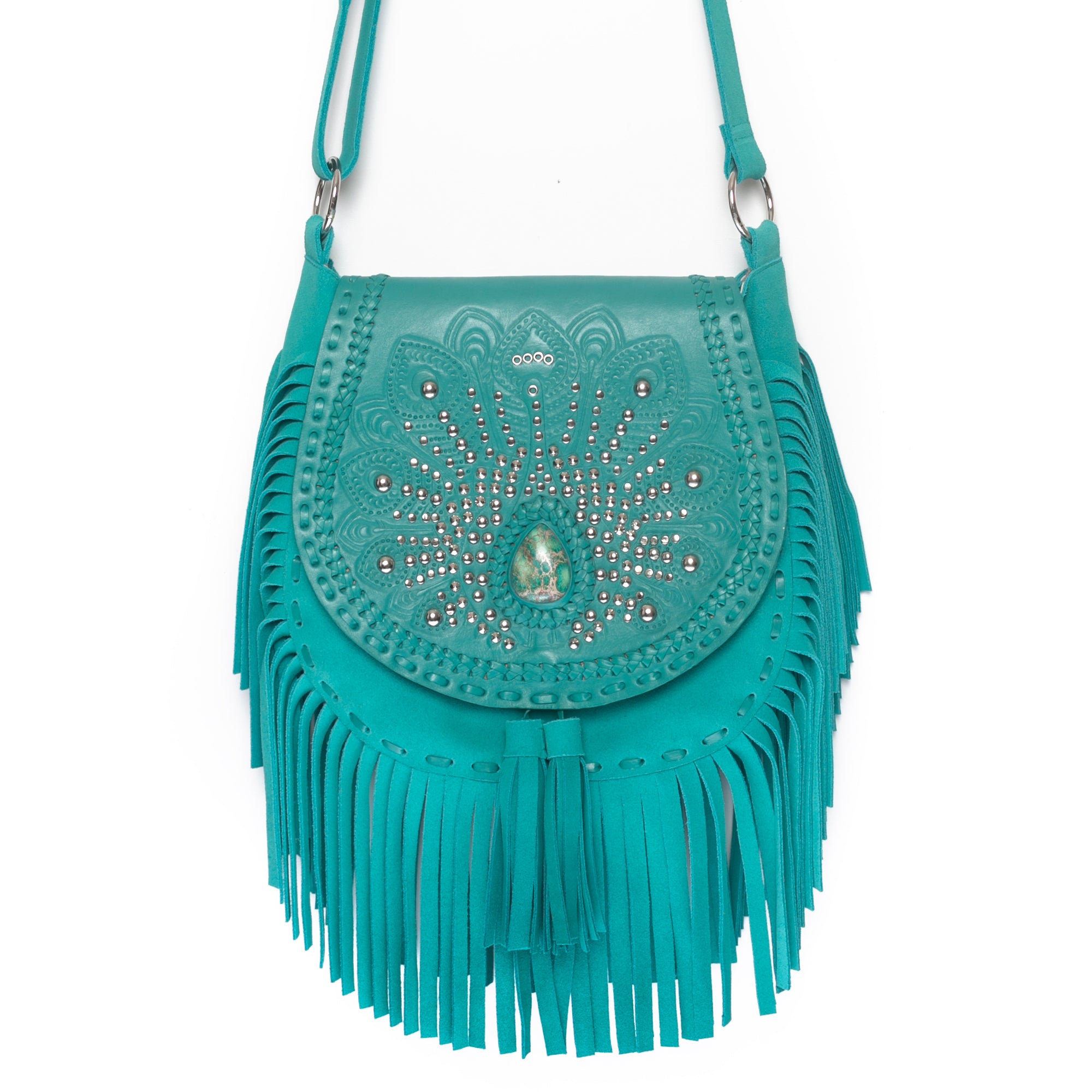 Deus Peacock Bag Dark Seafoam – Jodi Lee