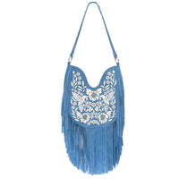 Heavenly Embroidery Bag Denim
