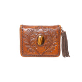 Hiawatha Mini Wallet Antique Medium Brown - Jodi Lee