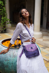 Lost Bird Inca Bag Antique Purple - Jodi Lee