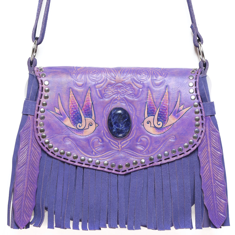Lost Bird Inca Bag Antique Purple - Jodi Lee