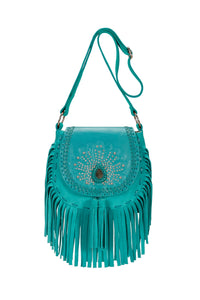 Mini Deus Peacock Bag Seafoam