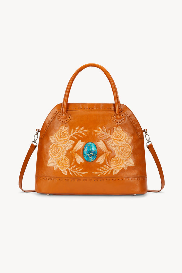 Mini Queen Akaroa Bag Antique Tan - Jodi Lee
