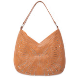 Monarch Cut-Out Bag Antique Tan/Silver - Jodi Lee