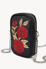 Rose Phone Bag Black - Jodi Lee